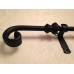 20mm Shepards Crook Wrought Iron Curtain Pole Set 